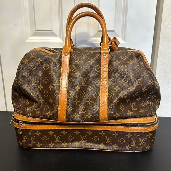 Louis Vuitton Sport Mono Vintage Luggage Satchel. flaws shown on pictures.COA - Picture 1 of 16